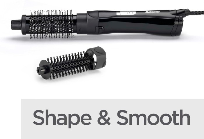 BaByliss Shape&Smooth Varmluftsborste med Svalluftsfunktion