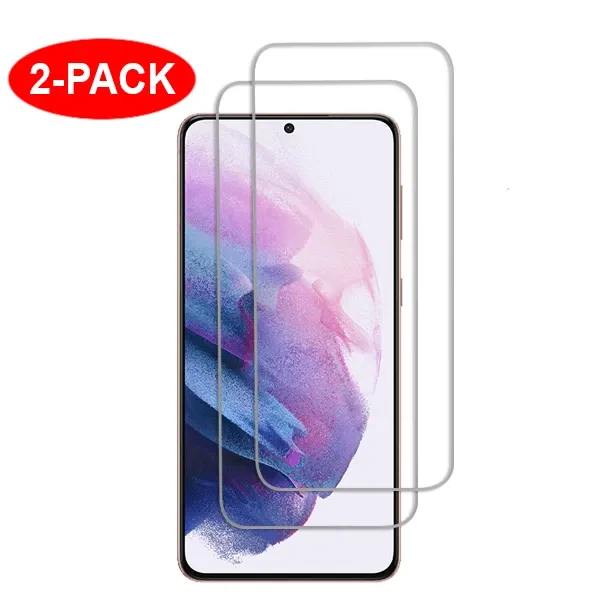 Samsung Galaxy S21 Skärmskydd Härdat Glas - Tvåpack