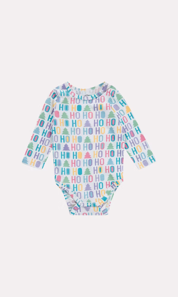 Mångfärgad Tryck Body för Baby