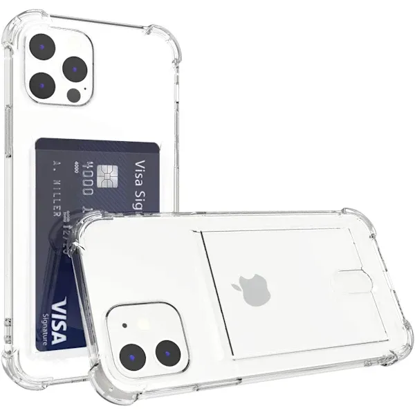 iPhone 12 Extra Tåligt Transparent Skal