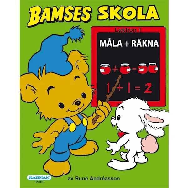 Bamses Skola: Måla och Räkna Multifärg