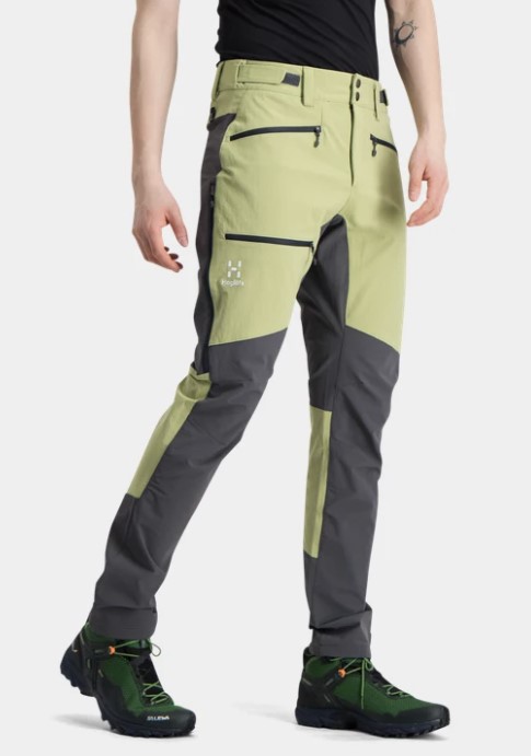 Haglöfs Zircon Slim Pant, vandringsbyxor - Mörkgrön - Softshellbyxor | XXL