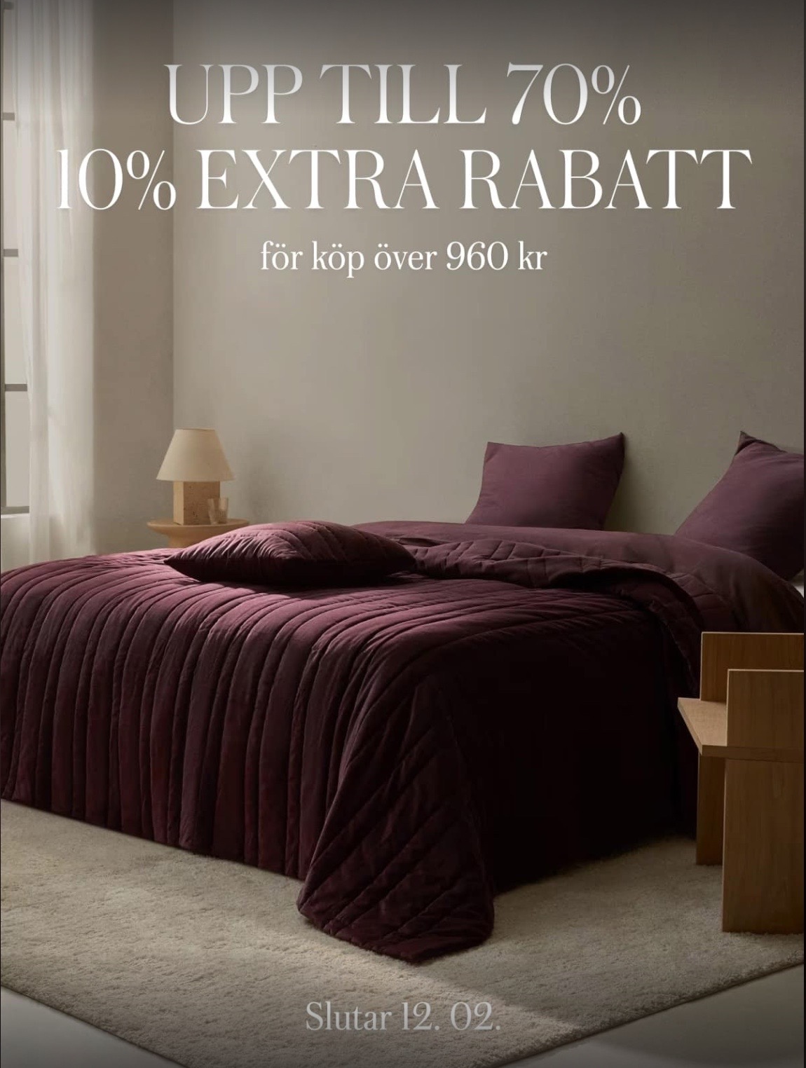 Upp till 70% rabatt på Mango Home