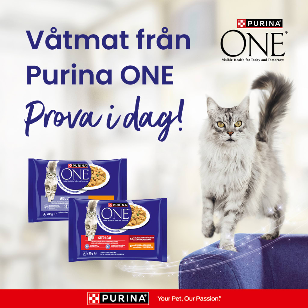 100% cashback på Purina ONE hos Rabble