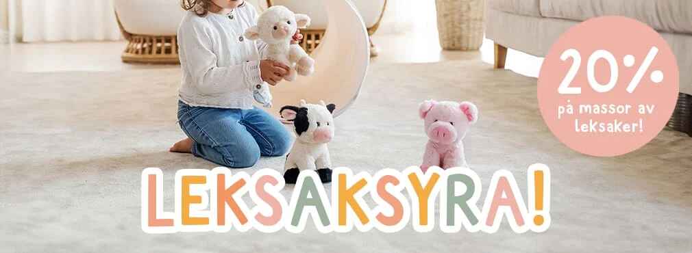 20 % på mängder av leksaker hos Babyland