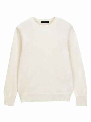 Premium Gar Gray Cotton Crewneck Sweater - J.Crew