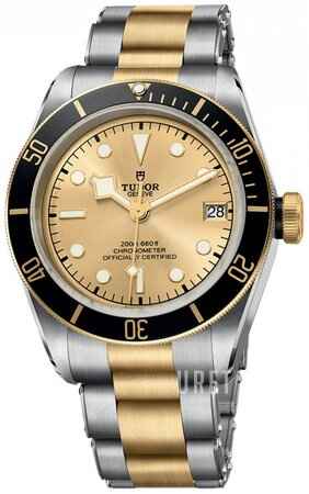 Tudor Black Bay Gulguldstonad/Gulguldtonat stål 41 mm