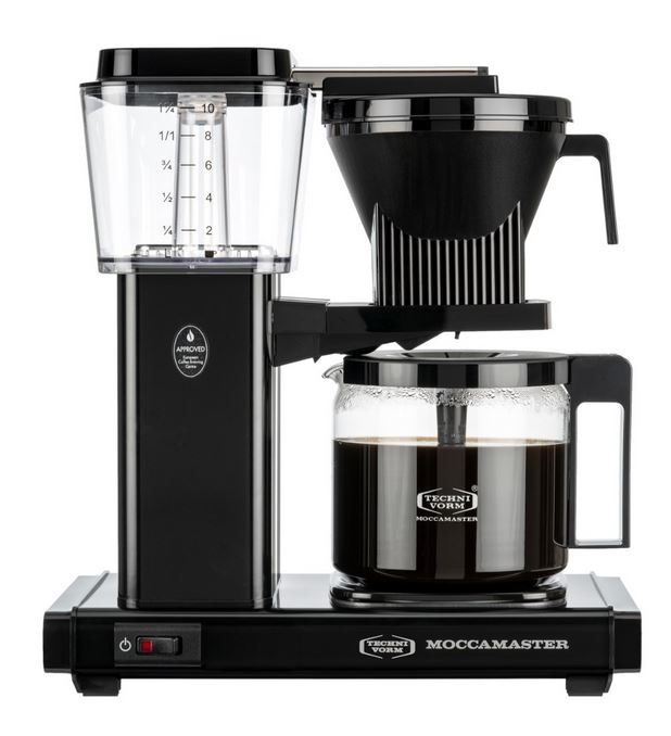 Moccamaster Oneswitch Svart Kaffebryggare