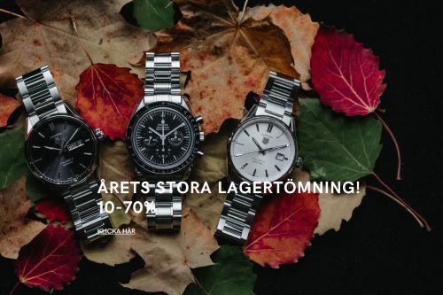 Lagerrensning på Uret