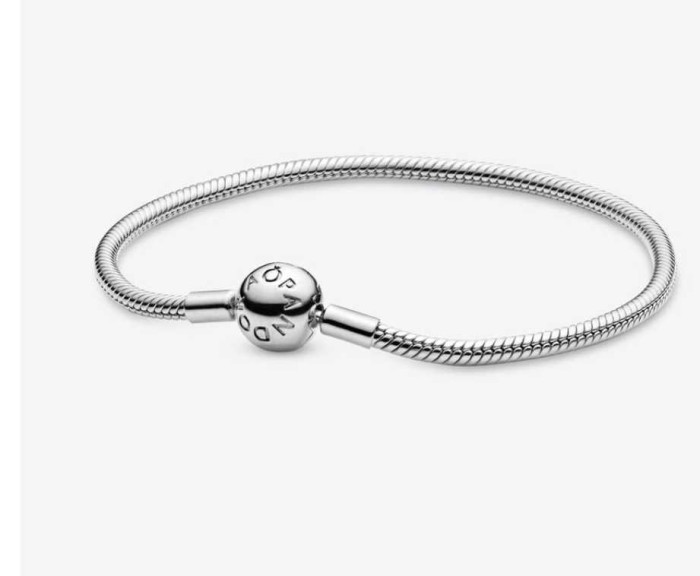 Pandora Moments Silver Charm Bracelet
