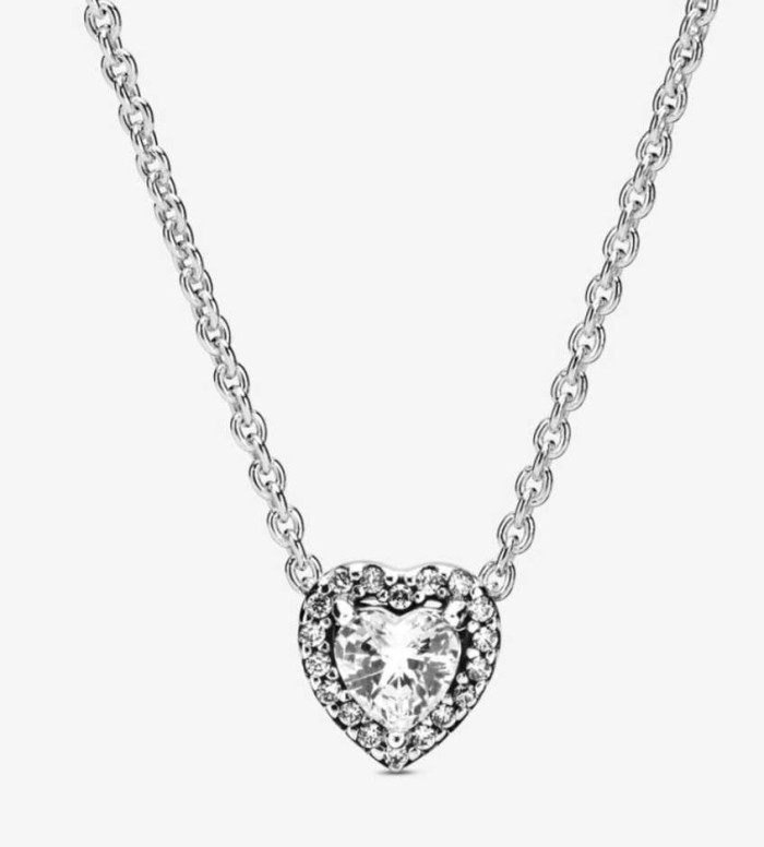 Pandora halsband med hjärtan