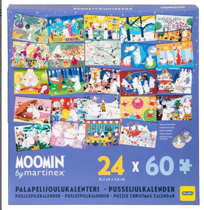 Mumin Adventspusselkalender