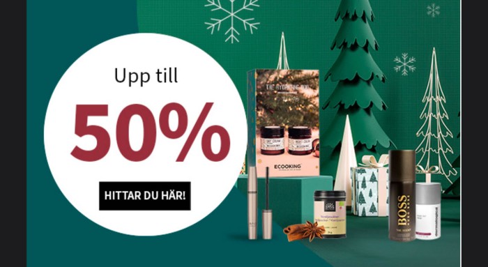 Exklusiva Julklappar för Alla Åldrar 50% rabatt Med24.se