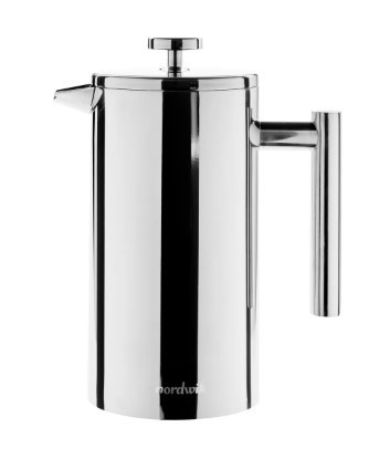 30% rabatt på Nordwik kaffepress rostfritt stål idag!