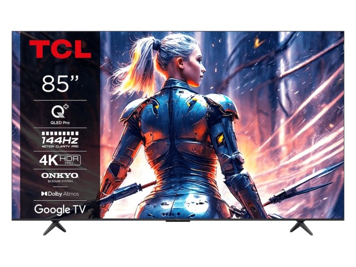 Samsung TCL 85" 85T8B QLED Pro 4K Google TV