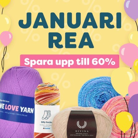 Januarirea hos Hobbii - upp till 60% rabatt