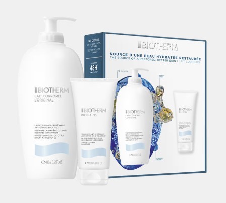 50% rabatt på Biotherm Lait Corporel Routine Set