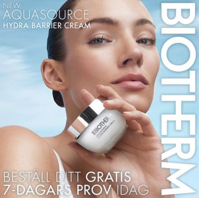 Få gratisprov av Biotherm Aquasource Hydra Barrier Cream