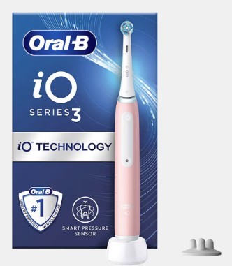 Oral-B iO 3S Rosa Eltandborste