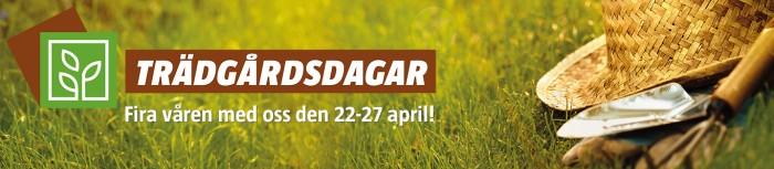 BAUHAUS - Trädgårdsdagar med upp till 30%