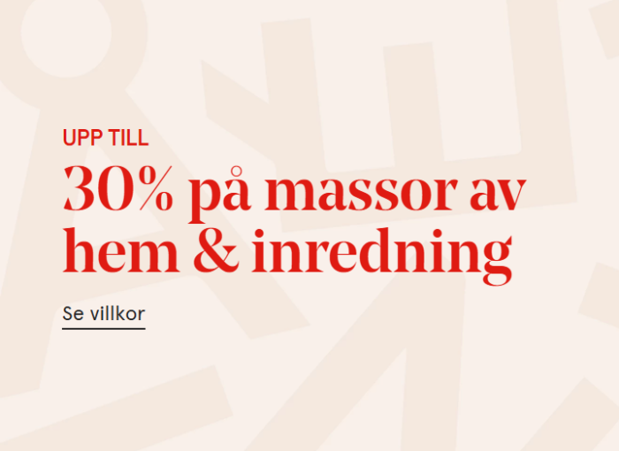 Åhlens - Spara upp till 30% på inredningsartiklar