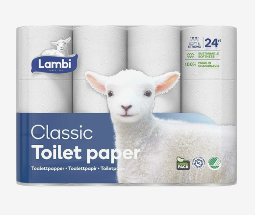 ÖoB - Lambi Toalettpapper - Mjukt & Prisvärt