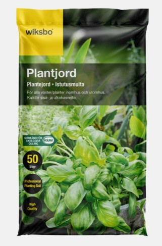 BYGGMAX EKO Plantjord 50L Wiksbo 3 för 199kr