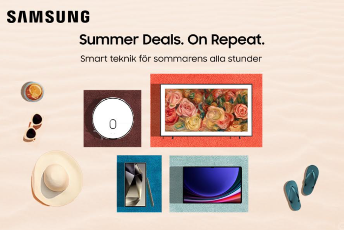 Samsung - Summer Deals upp till 50% rabatt