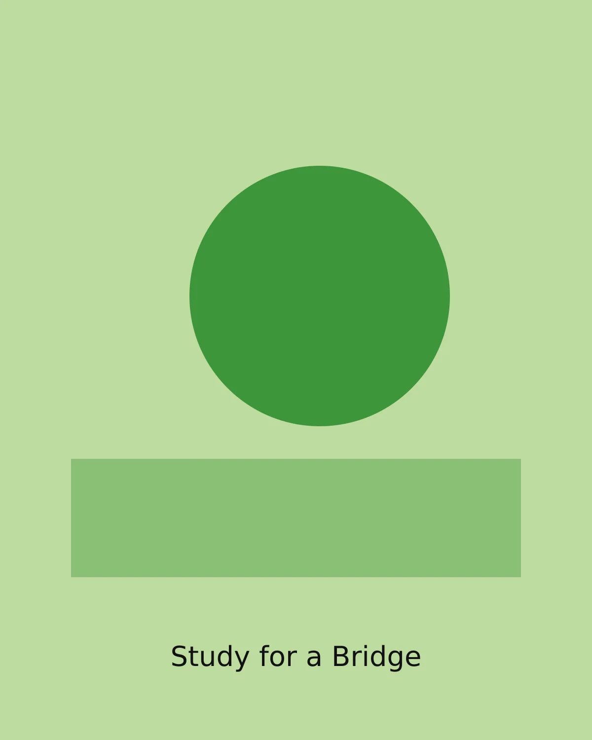 Study for a Bridge by Inés Kowalczyk