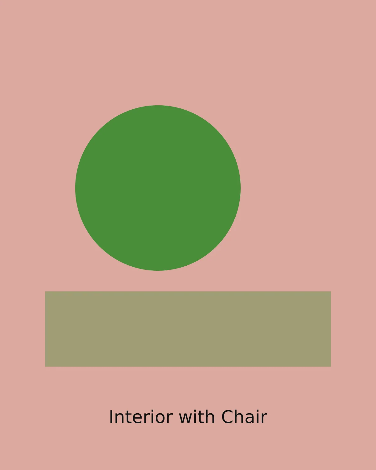 Interior with Chair by Lucía Ferreira