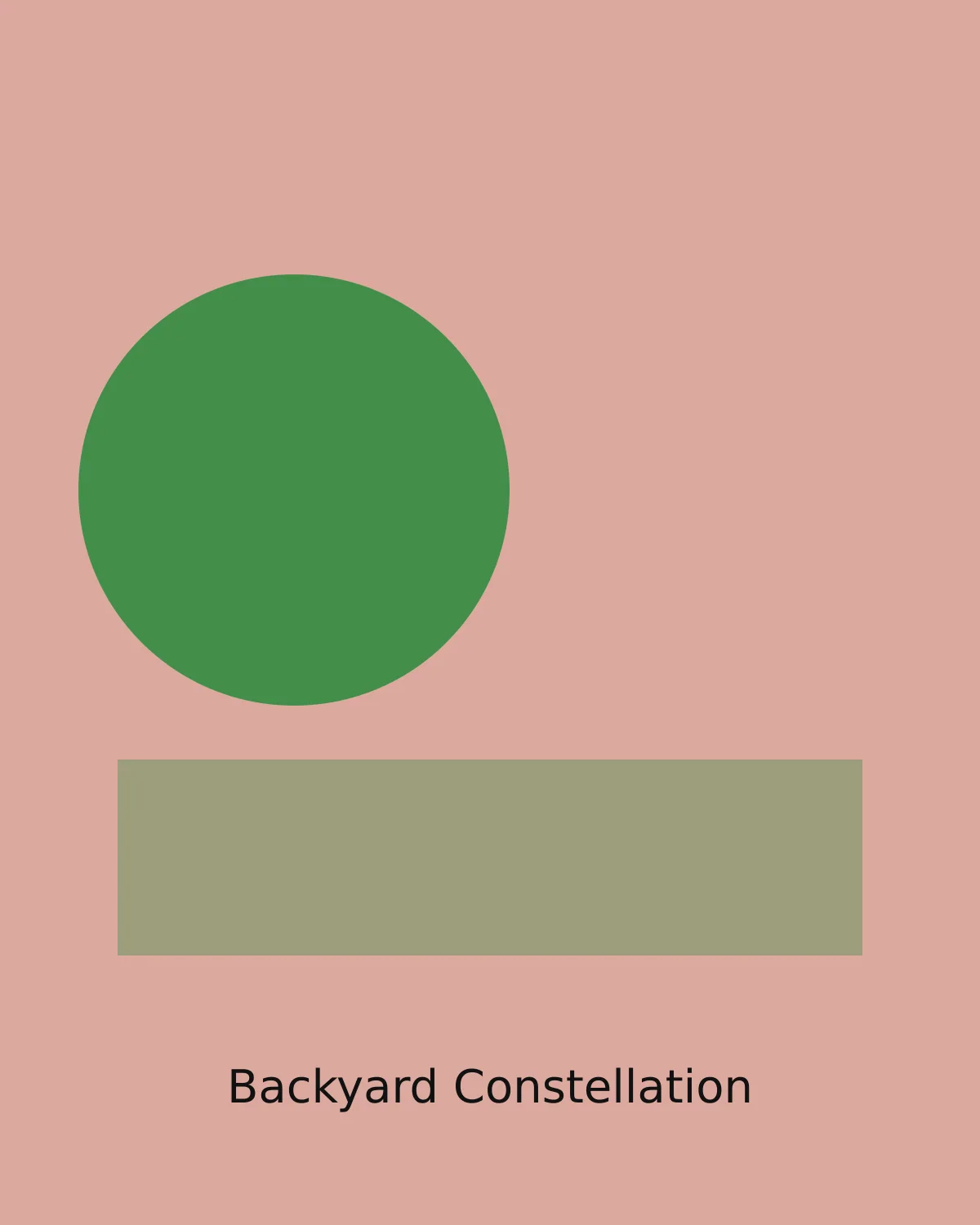 Backyard Constellation by Lucía Ferreira