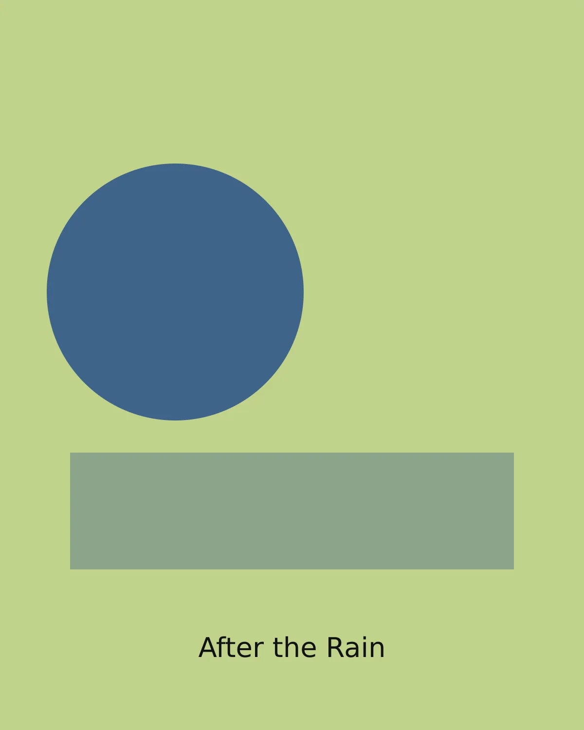 After the Rain by Inés Kowalczyk
