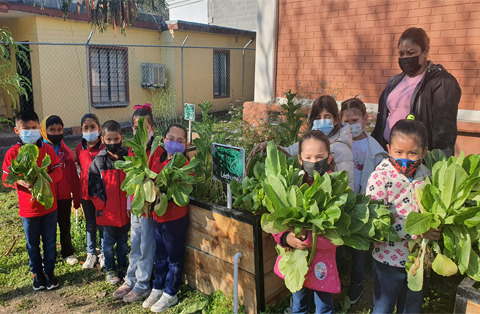 Fotografía del equipo ganador con el proyecto: PROYECTO 