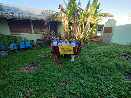 Fotografía del equipo ganador con el proyecto: ESPACIOS DE PRENDIZAJE