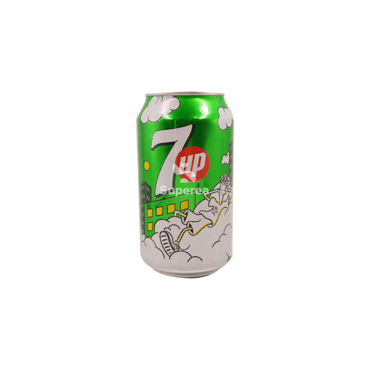 Gaseosa Seven Up Lata 355 Ml