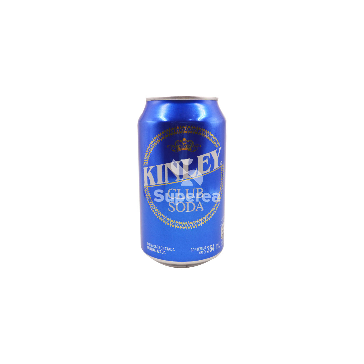 Agua Mineral Kinley Club Soda Lata 354ml - Superea