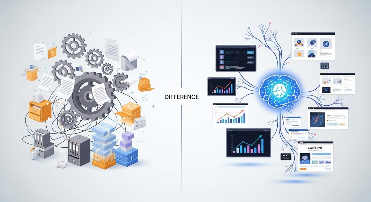 Image representing What Makes an AI-Powered CMS Different from Traditional Solutions
