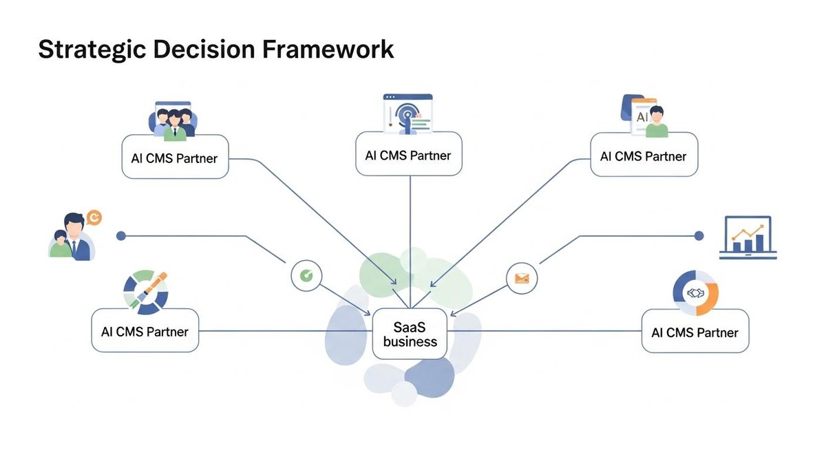 Image representing Strategic Decision Framework: Choosing Your AI CMS Partner