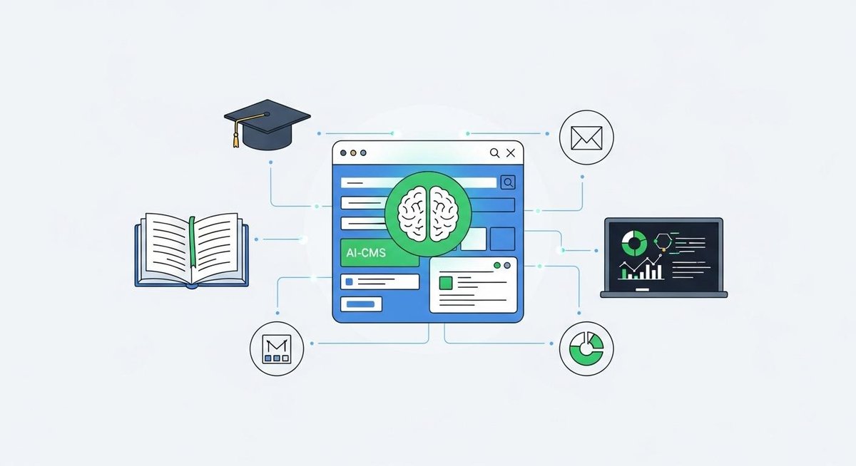Image representing The Top AI-Assisted CMS Solutions Transforming Education