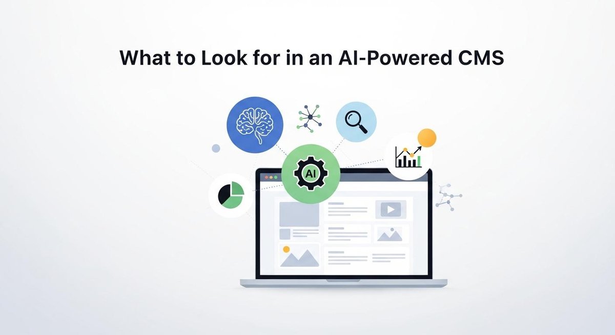 Image representing What to Look for in an AI-Powered CMS