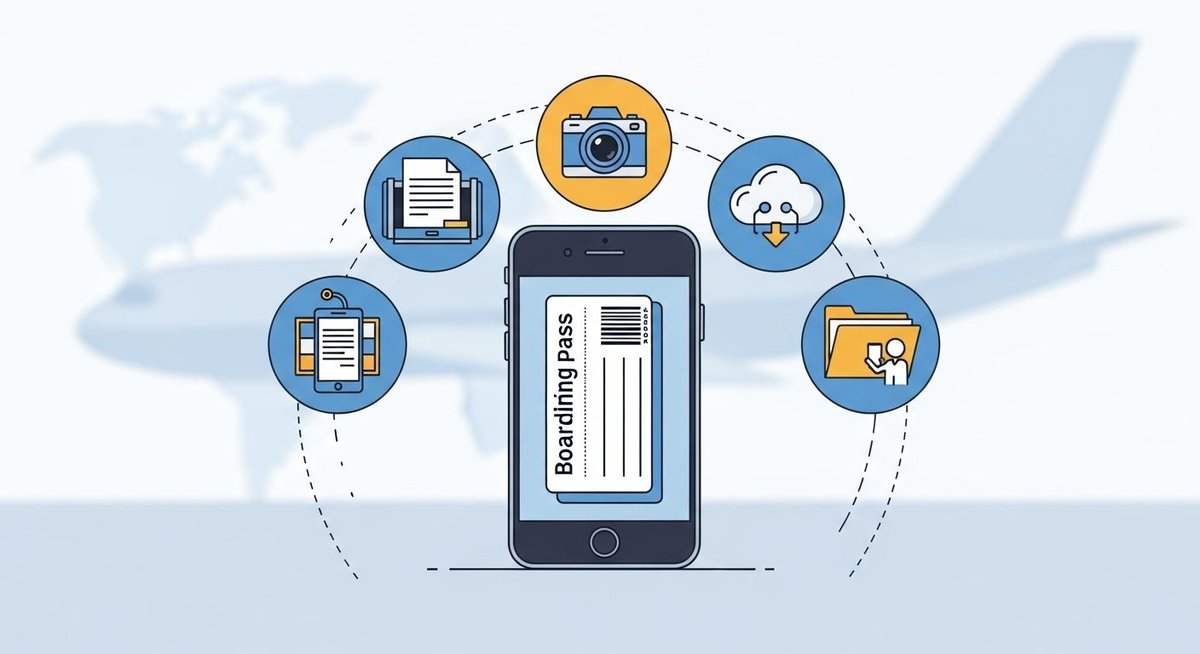 Image representing The 5 Best Methods to Digitize Your Boarding Pass Collection