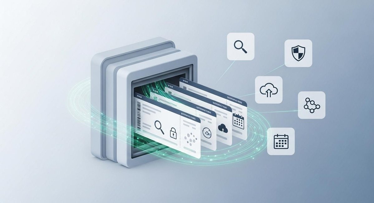 Image representing What to Look for in a Digital Boarding Pass Archive System?