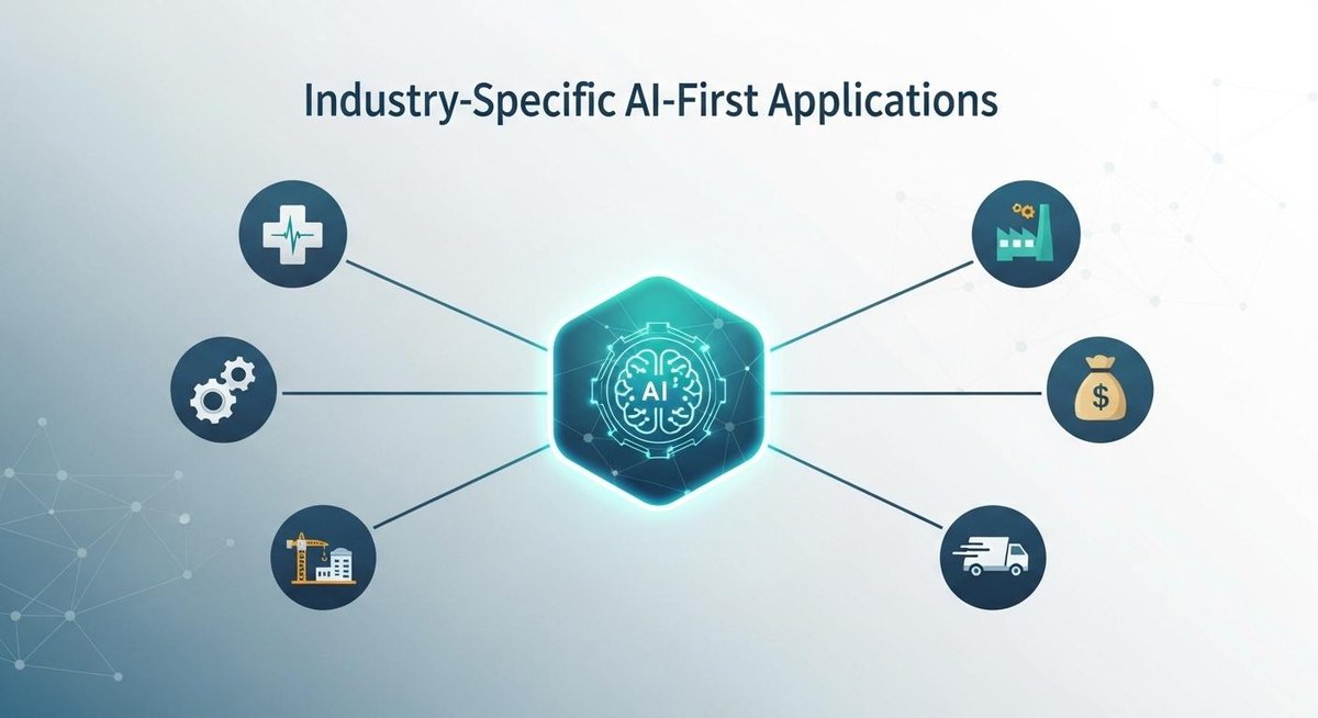 Image representing Industry-Specific AI-First Applications