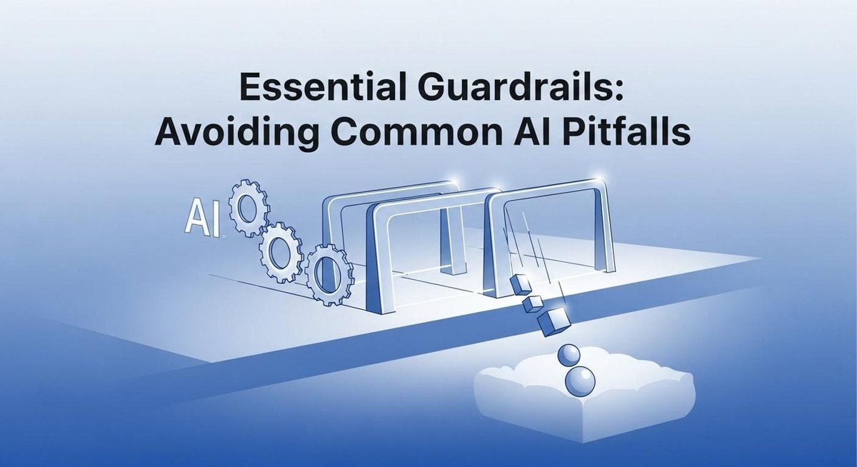 Image representing Essential Guardrails: Avoiding Common AI Pitfalls