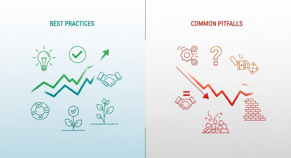 Image representing Best Practices and Common Pitfalls