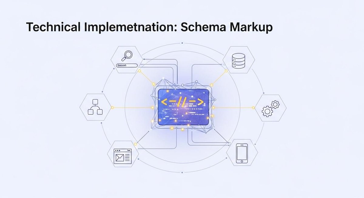 Image representing Technical Implementation: Schema Markup