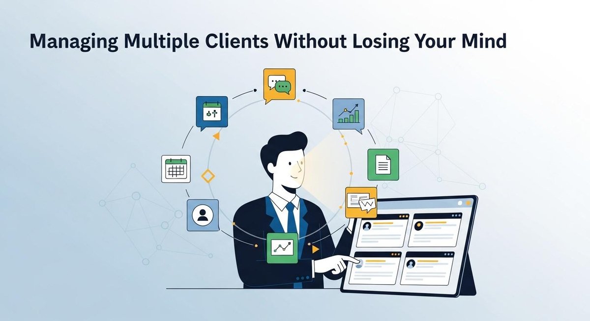 Image representing Managing Multiple Clients Without Losing Your Mind