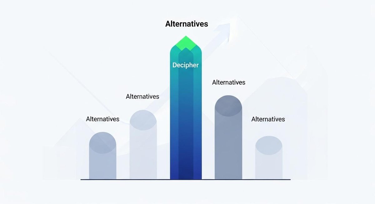 Image representing How Decipher Compares to Alternatives