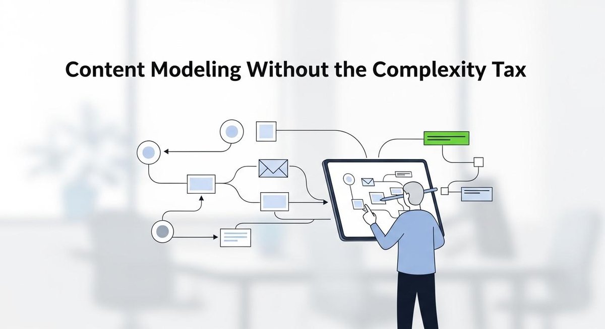 Image representing Content Modeling Without the Complexity Tax