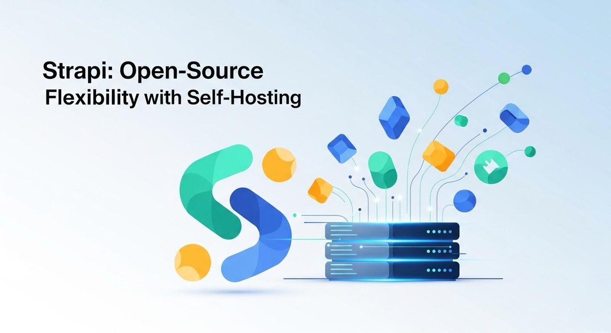 Image representing 4. Strapi: Open-Source Flexibility with Self-Hosting